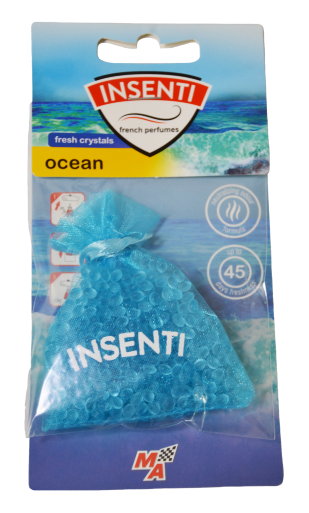 Osvěžovač vzduchu INSENTI krystaly - oceán