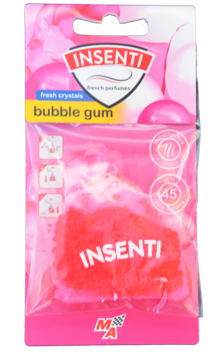 Osvěžovač vzduchu INSENTI krystaly - bubble gum