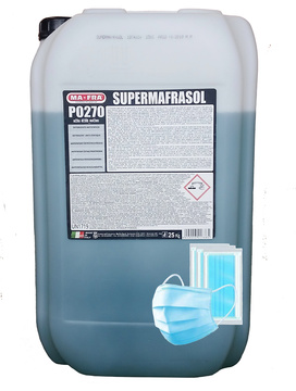 Supermafrasol - antistatický detergent 25 kg + 50 roušek