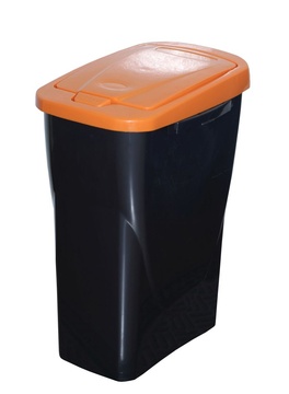 Koš na tříděný odpad oranžové víko 40 l