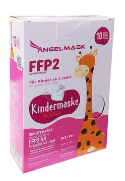 Respirátor dětský FFP2 Angel mask holka
