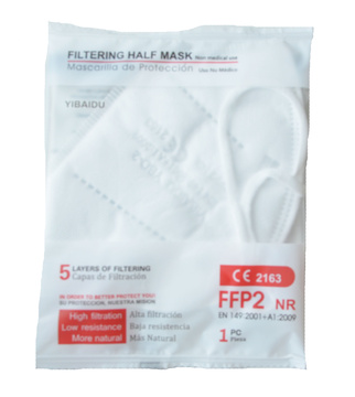 Respirátor FFP2 YIBAIDU 1 ks