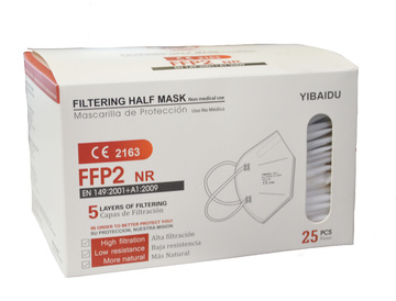 Respirátor FFP2 YIBAIDU 1 ks