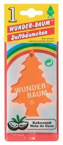 Wunder-baum stromeček s vůní Kokos - osvěžovač vzduchu