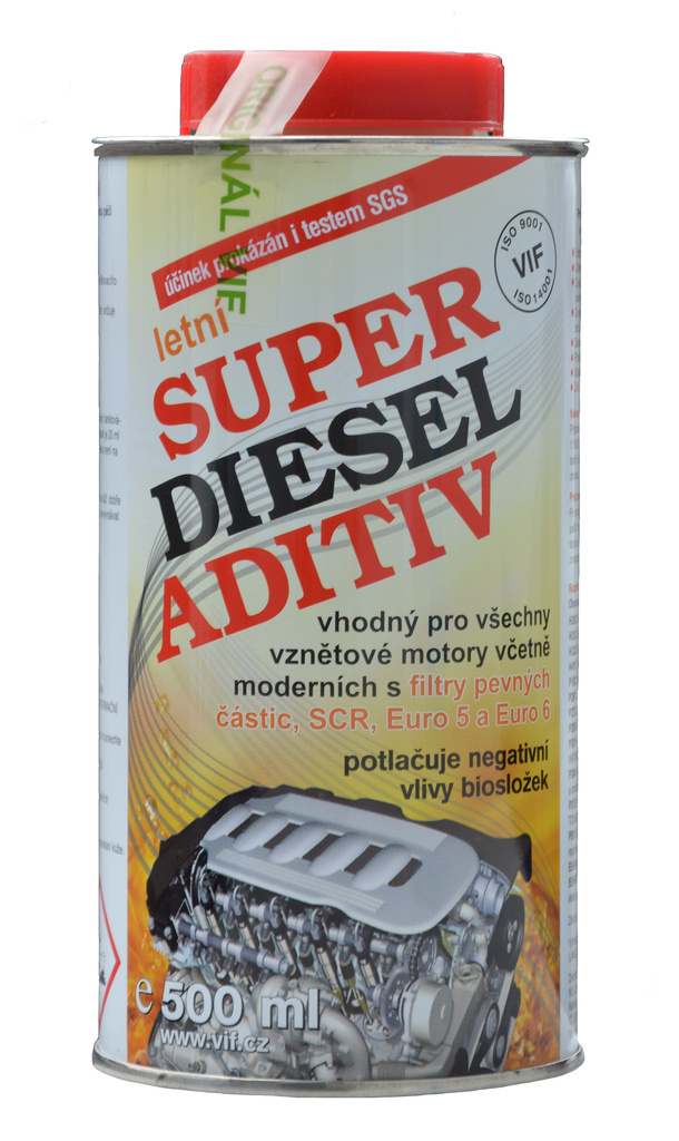 Super Diesel Aditiv - letní přísada do nafty 500 ml