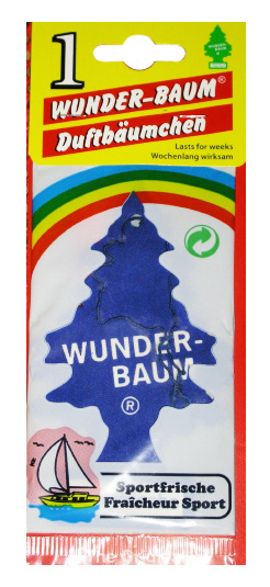 Wunder-baum stromeček s vůní Sport - osvěžovač vzduchu