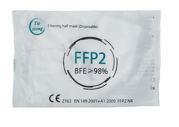 Respirátor FFP2 Secura bílý NR 1 ks