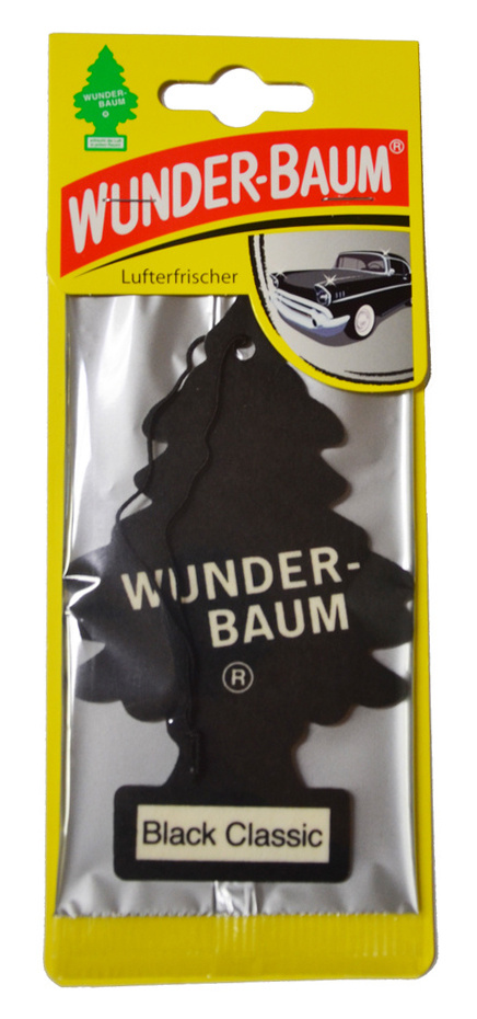 Wunder-baum stromeček s vůní Black Classic - osvěžovač vzduchu