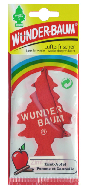 Wunder-baum stromeček s vůní Jablko a Skořice - osvěžovač vzduchu