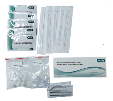 Realy Tech Novel Coronavirus SARS-Cov-2 Antigen Rapid Test Cassette (swab) 5 ks