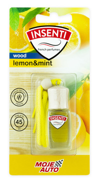 Osvěžovač vzduchu INSENTI wood lemon a mint 8 ml