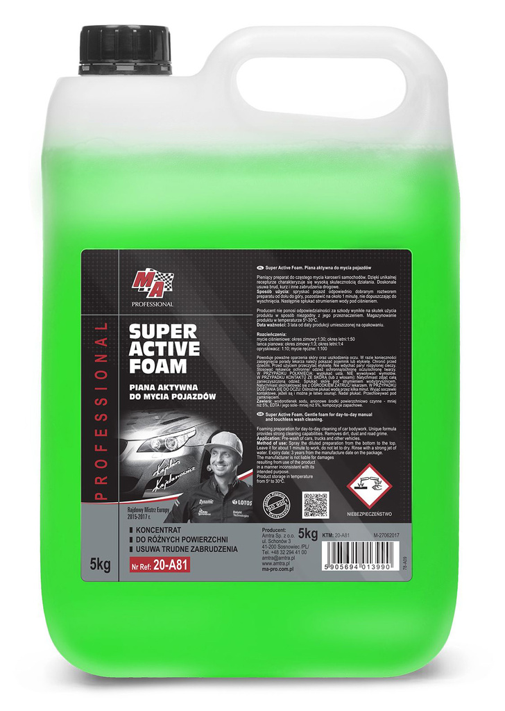 Moje Auto Aktivní pěna pro mytí automobilů 5 l