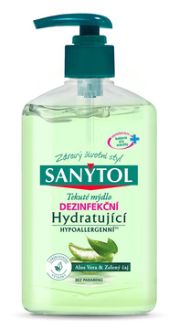 Sanytol dezinfekční hydratační mýdlo 250 ml