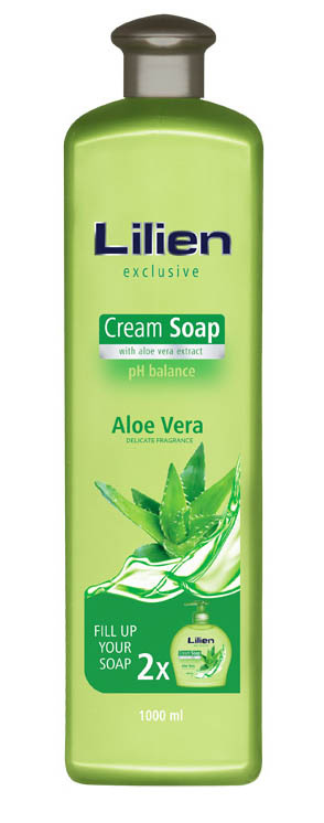 Mýdlo tekuté Lilien Aloe vera 1 l