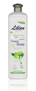 Krémové mýdlo - Olive milk 1l