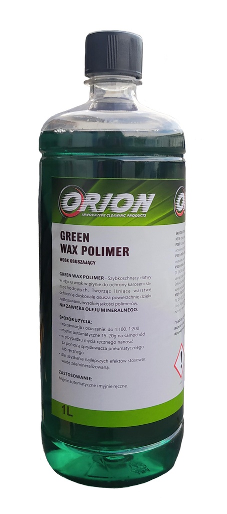 Green wax polimer polymerový vosk na karoserii 1 l