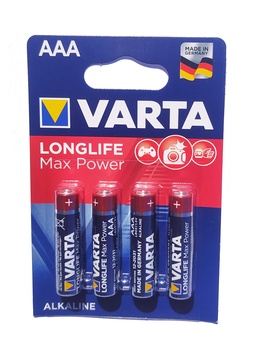 Alkalická baterie VARTA 4703B4 MAXPOWER AAA 4 ks/balení