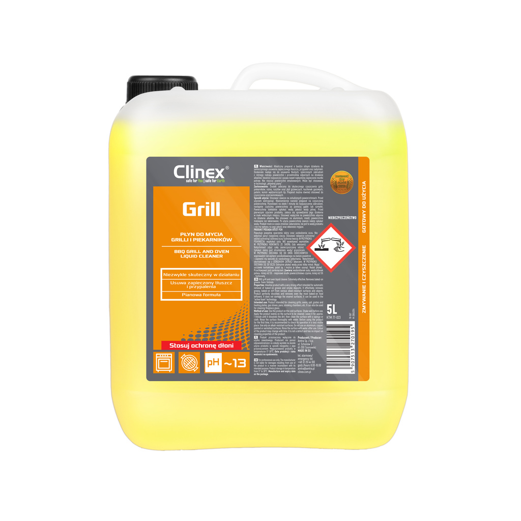 Clinex Grill -  čištění grilů a pečících trub 5 l