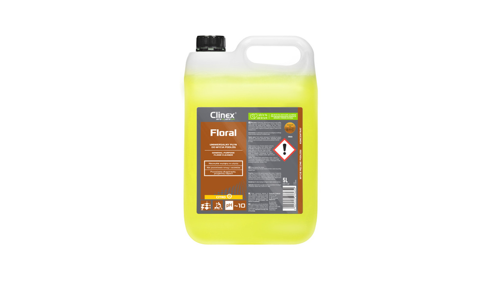 CLINEX  FLORAL CITRO prostředek na podlahu 5 l