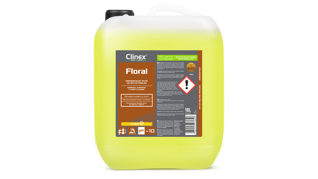 CLINEX  FLORAL CITRO prostředek na podlahu 10 l