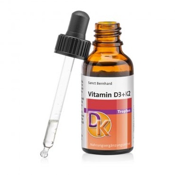 Sanct Bernhard Vitamín D3+K2 kapky 30 ml
