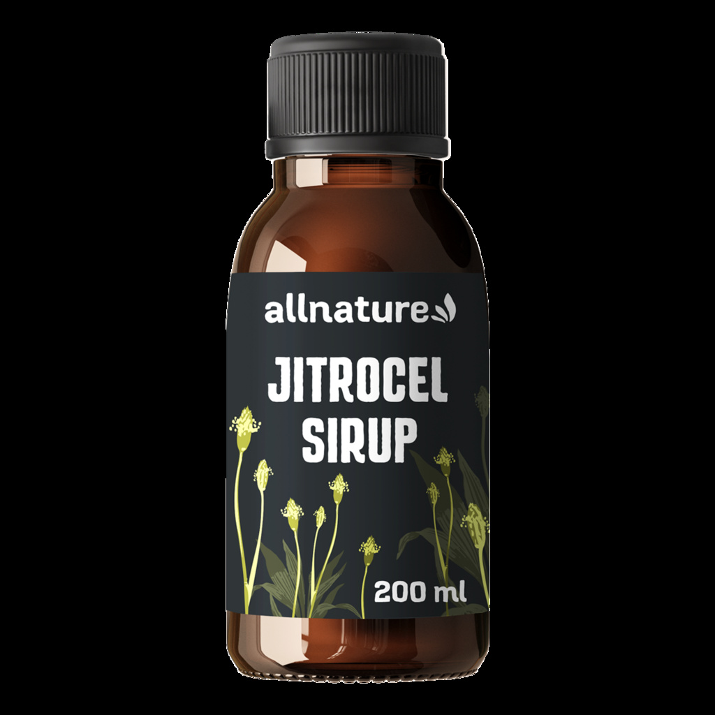 Allnature Jitrocelový sirup 200 ml
