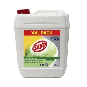 Savo Pro Formula All Purpose Cleaner na podlahy a povrchy Lemongrass 5 kg