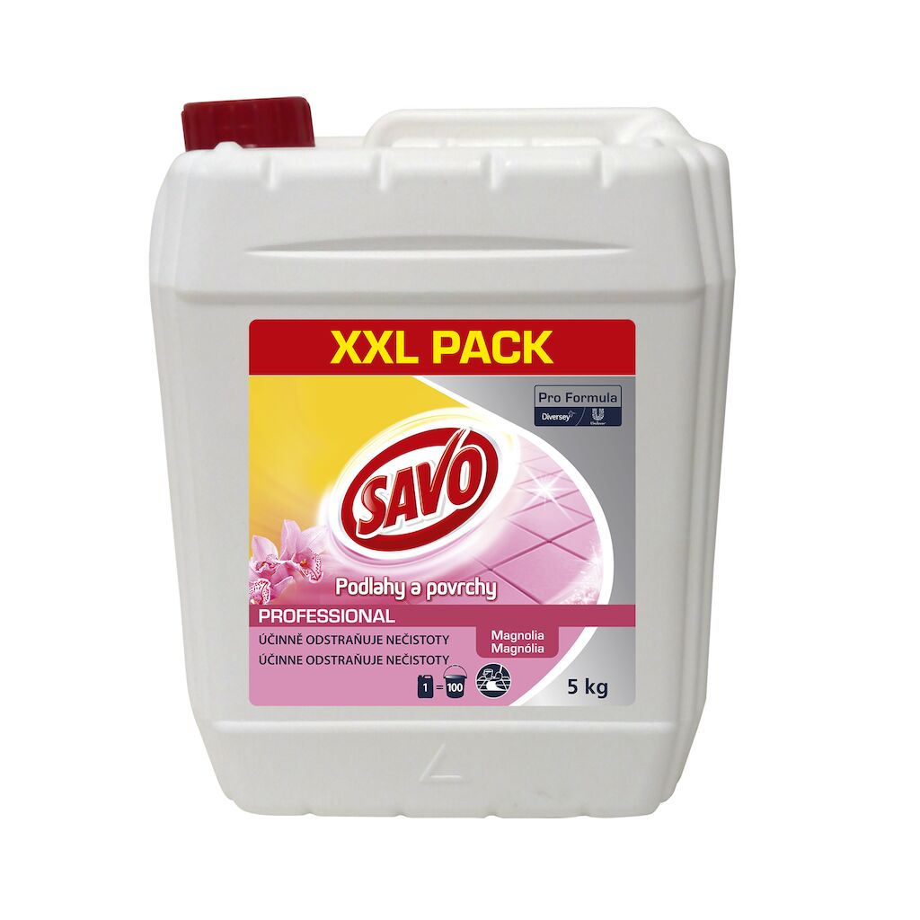 Savo Pro Formula All Purpose Cleaner na podlahy a povrchy Magnolia 5 kg