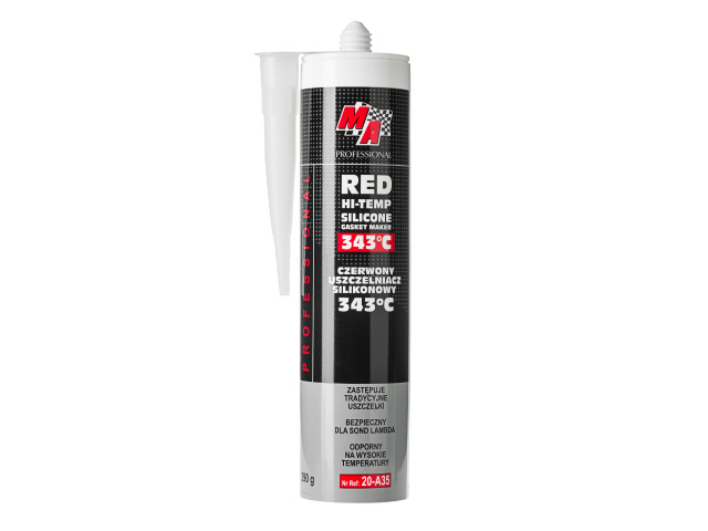 Red silicone Sealant 343 °C - červené silikonové těsnění 290g