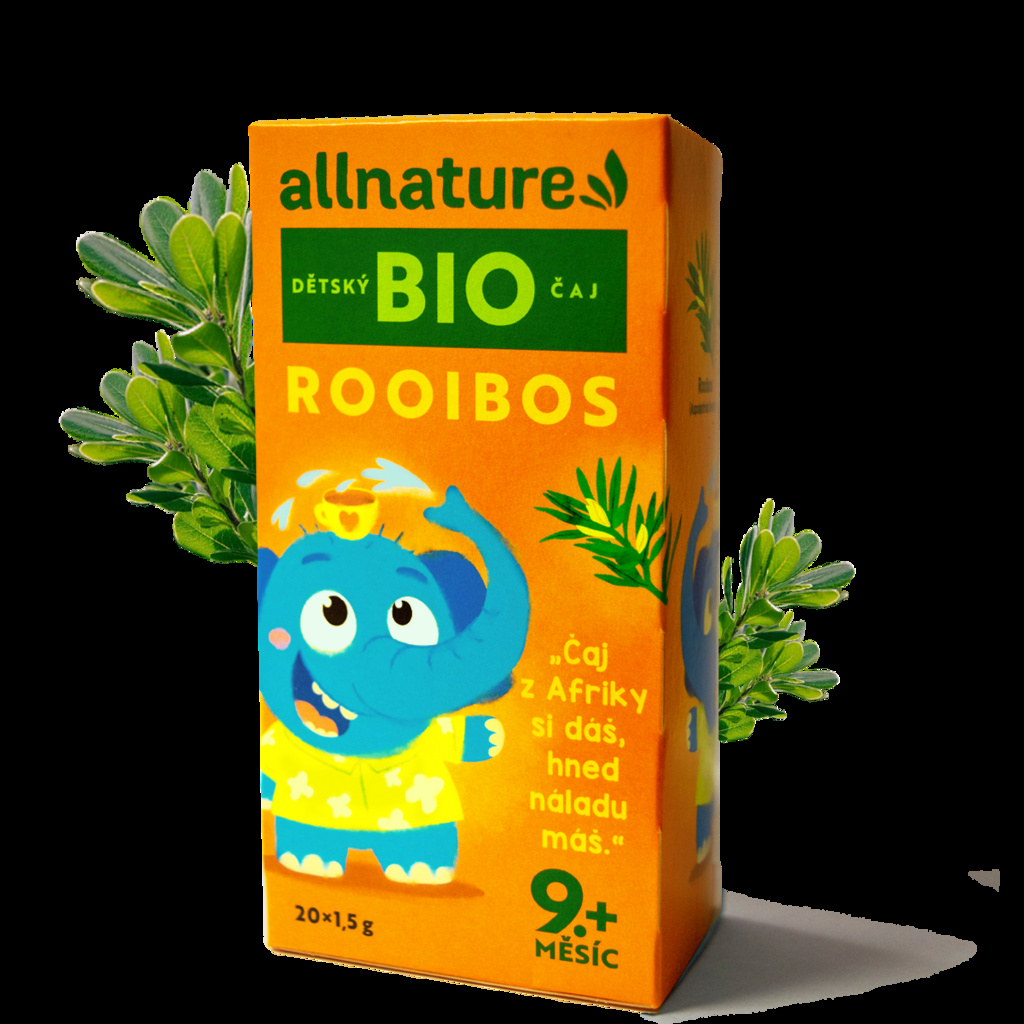 Allnature BIO Dětský čaj Rooibos 20x1,5 g
