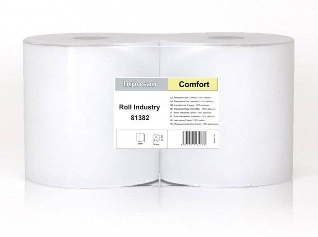 INPOSAN Roll Industry průmyslová role 2vrstvá celulóza 1000 útržků