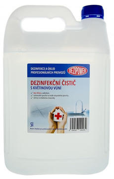 DEZIPOWER Dezinfekční čistič s květinovou vůní 5 l