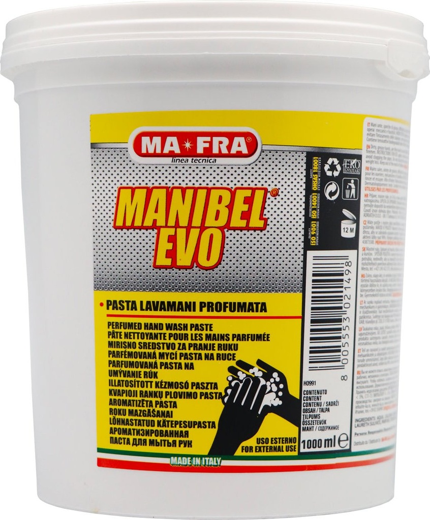 MANIBEL čistící pasta s glycerinem 1l