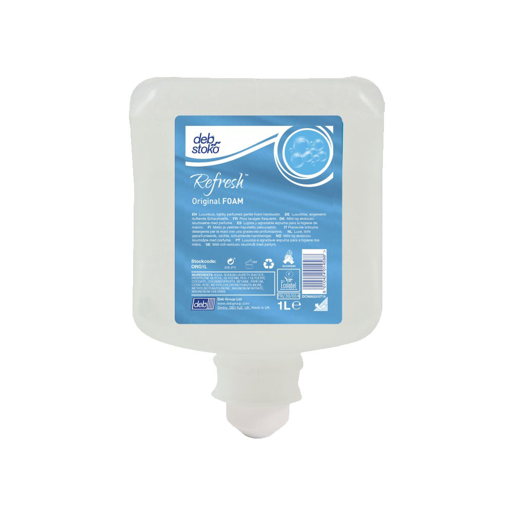Luxusní tekuté mýdlo DEB ORIGINAL FOAM WASH 1 l