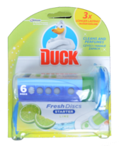 WC DUCK Fresh Discs - gel s dávkovačem citron 36 ml