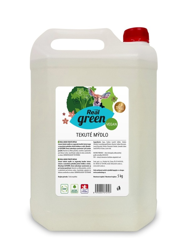 Real Green tekuté mýdlo 5 kg