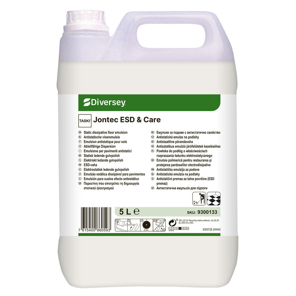 TASKI Jontec ESD & Care - Antistatická emulze na podlahy 5 l
