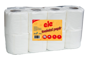 Toaletní papír SOFT ELE 100 % celulóza 3 vrst.