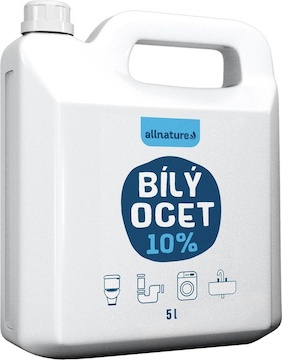 Allnature Bílý ocet 10% - 5 l