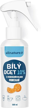 Allnature Bílý ocet 10% s vůní pomeranče 5 l