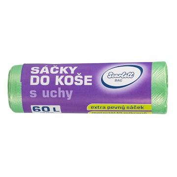Scarlett odpadový pytel s uchy 60 l zelený