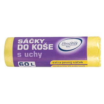 Scarlett odpadový pytel s uchy 60 l žlutý
