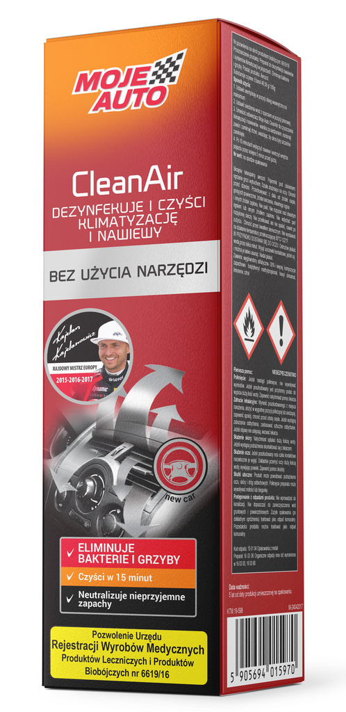 Cleaner AIR New car čistič klimatizace 150 ml