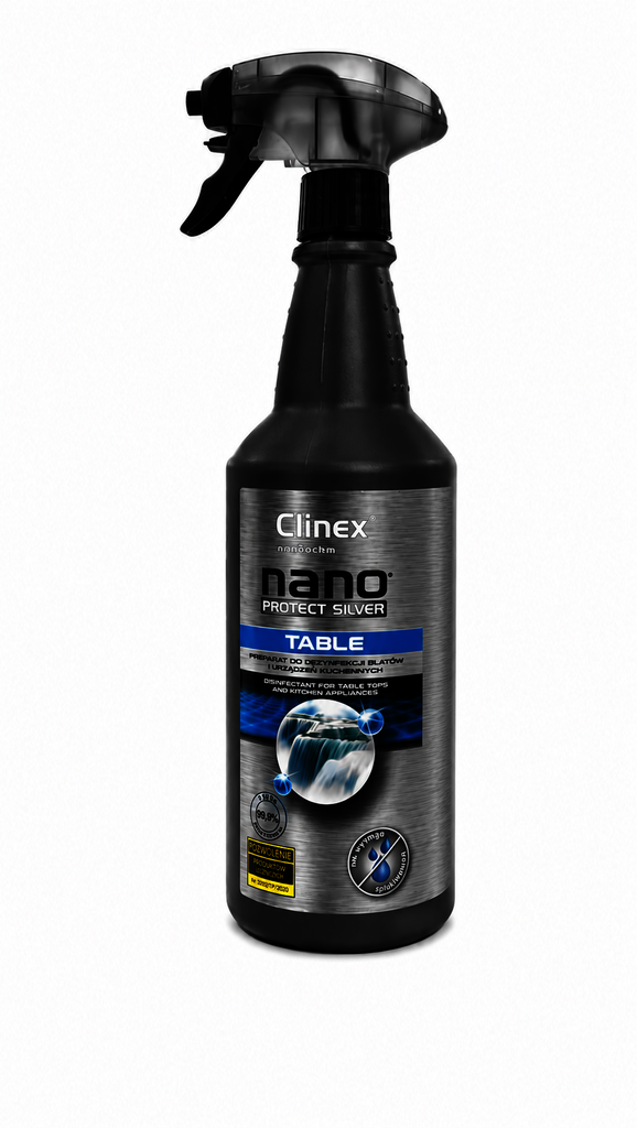 Clinex Nano Protect Silver Table dezinfekce pracovních ploch 1 l