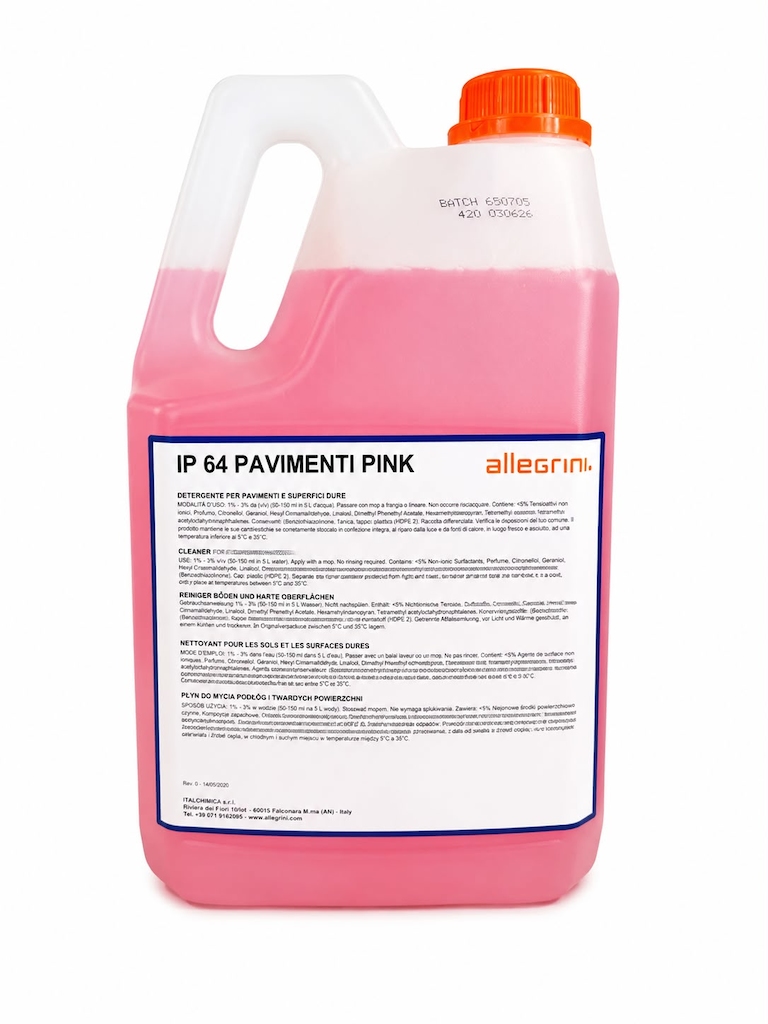 Allegrini IP 64 Pavimenti Pink prostředek na podlahy a povrchy 5 l