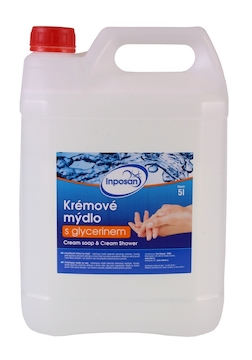 INPOSAN tekuté mýdlo bílé Nivea 2v1 5 l