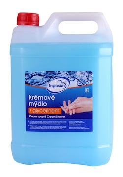 INPOSAN tekuté mýdlo modré oceán 2v1 5 l