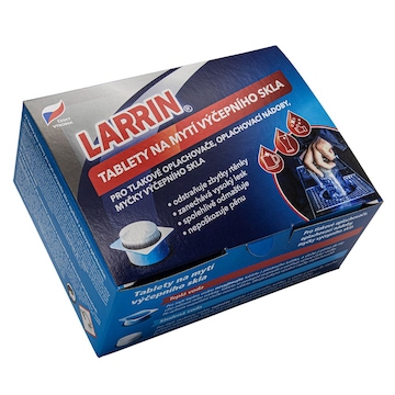 LARRIN Tablety na mytí výčep. skla 60ks/6