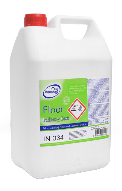 INPOSAN Floor Industry Best - alkalický čistící a odmašťovací prostředek 5 l