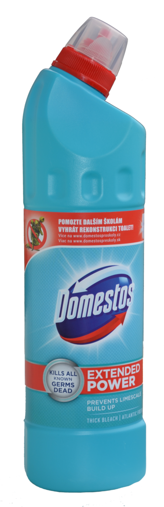 Domestos 24 H plus atlantic - tekutý dezinfekční prostředek na WC 750 ml